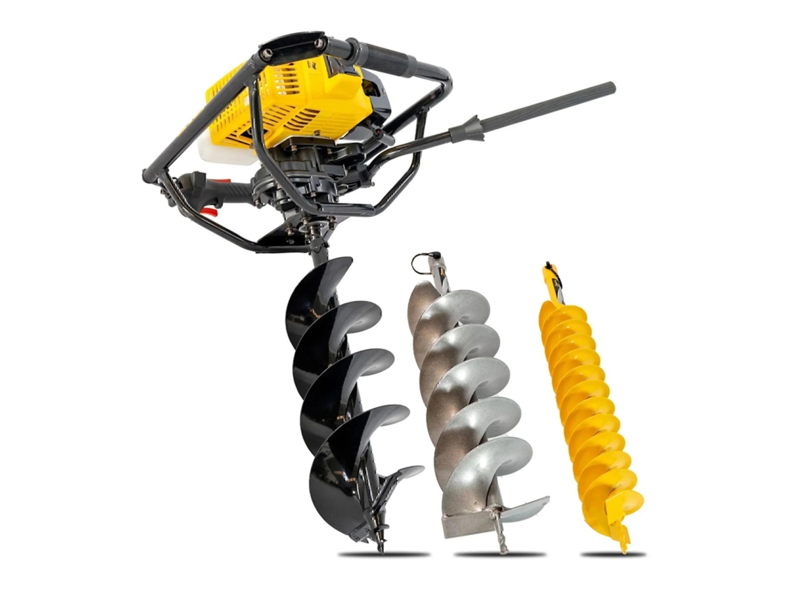 GARLAND AUGER 1232GB Perfuradora a gasolina motor 2T, 68 cm³.
