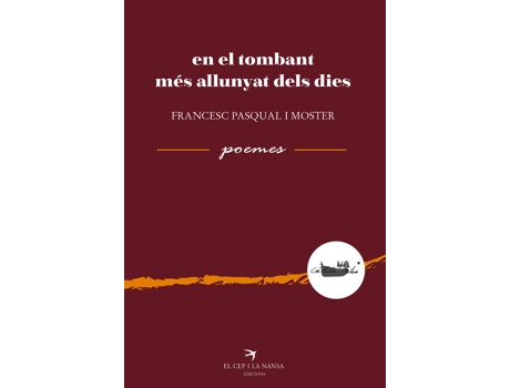 Livro En El Tombant Més Allunyat Dels Dies de Francesc Pasqual I Moster (Catalão)