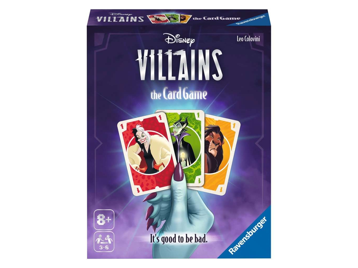 Jogo de cartas RAVENSBURGER Villains (8 anos)