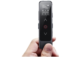 Lurelia Gravador De Voz Digital 32gb Com Ativação Por Voz, Redução De Ruído Para Reuniões, Palestras - Preto