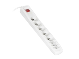 Extensão com 8 Tomadas com Interruptor ACTIVEJET Apn-8G Cinzento 3600 W