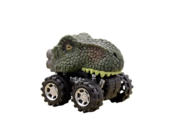 Mali carro de Dinossauro de Tração Compacto Portátil Educativo 7x5x6cm Brinquedo de Carro