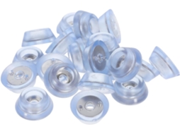 Villcase Conjunto De 20-almofadas Borracha Antiderrapantes Com Base Silicone E Amortecedor Resistente Ao Desgaste Para