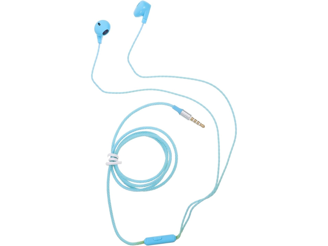 Levemolo Écouteurs Intra - Auriculares Filaires Son Stéréo Clair Em Abs Com Microfone Integrado, Prize Jack 3,