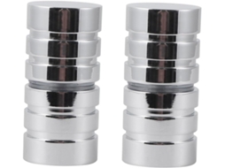 Gadpiparty 2 Peças Puxador Fino Para Armários Com Portas De Vidro, Puxador Com Furo Único Para Decoração De Cozinha