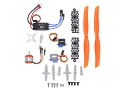 Yuru kit Acessórios Aeromodelo Rc Motor Brushless A2212 1400kv Esc 30a Servo Sg90 Hélice 8060
