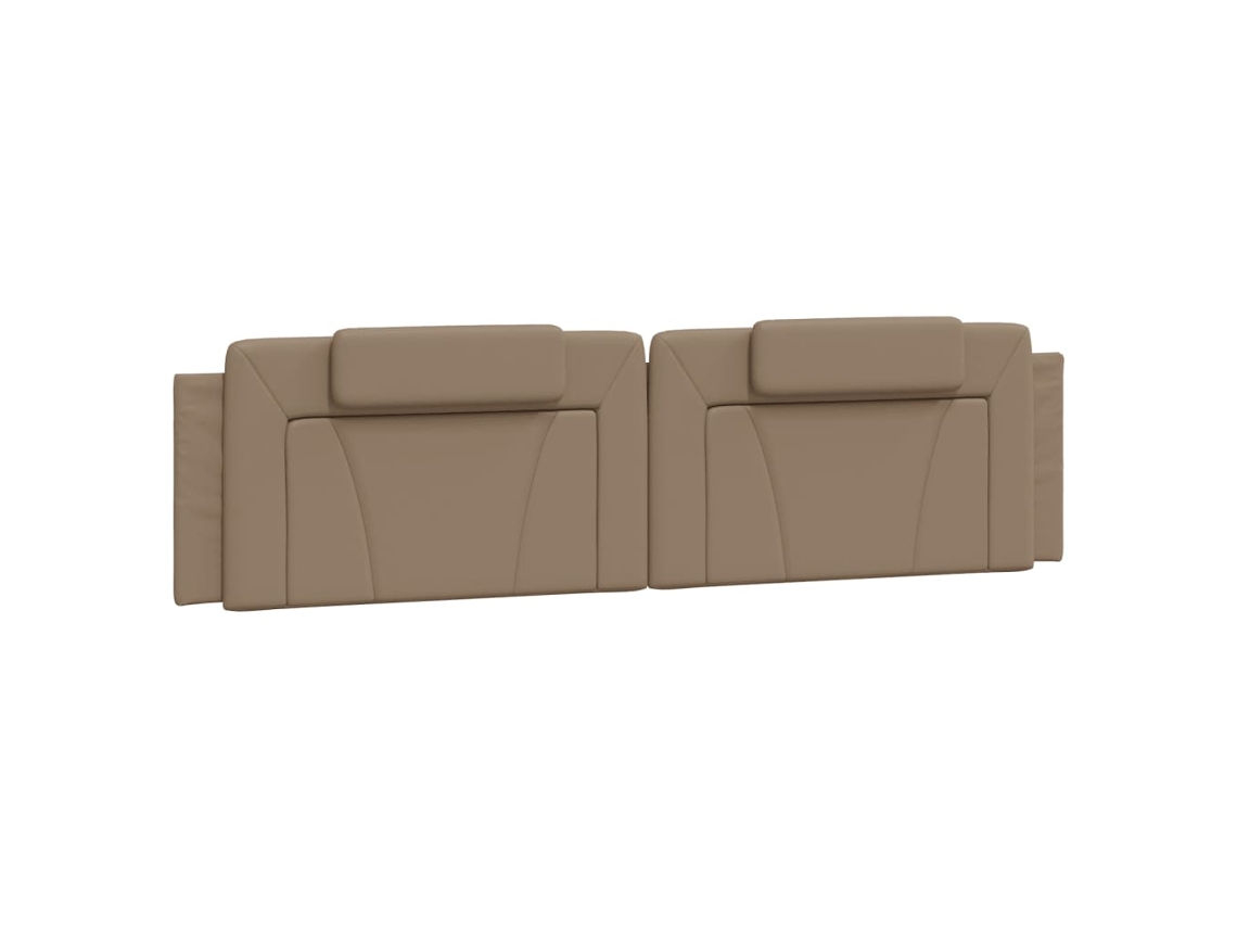 Headboard Cushion, Headboard Cushions Vidaxl Marrom Couro Artificial (200 Cm)