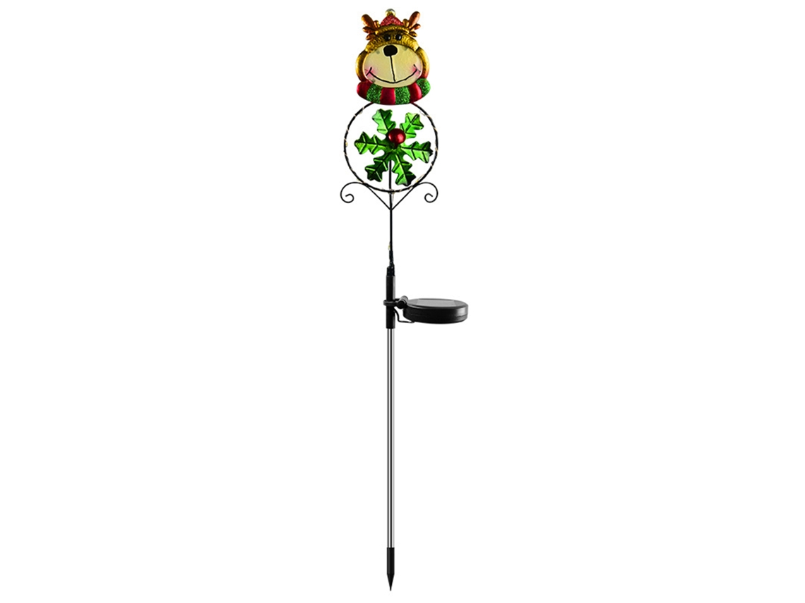 Luzes Solares de Natal com Boneco de Neve, Rena, Pinguim, LAXISCREED