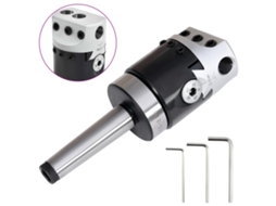 Vidaxl F1-12 Cabeça De Mandrilar 50 Mm Com Cone Mt2-m10 Para Fresagem