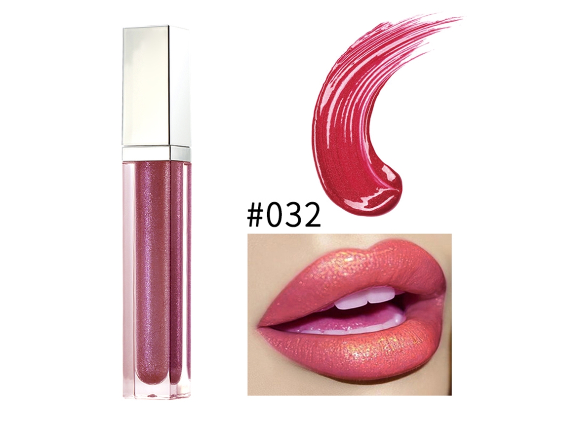 36 Colores Batom Líquido Metalizado Mate Bruma Não Pegajoso Lápiz Labial Gloss Ferramenta Cosmética(metal,32)