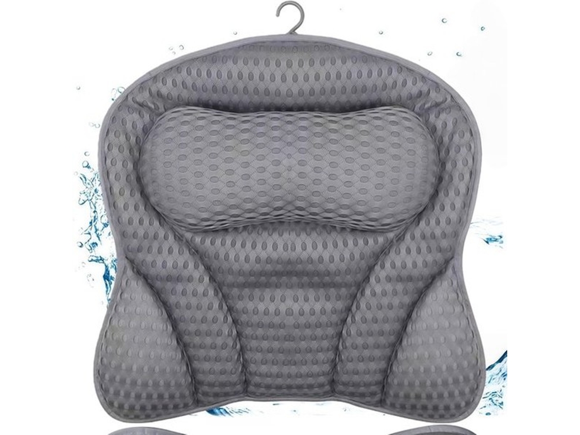 Escolha Segura - Mousse De Banho Ergonómica - Mousse Para Banho - Rede Em 4d - 6 Suportes - Suporta Cabeça/coroa/omo/coluna - Para Casa/spa