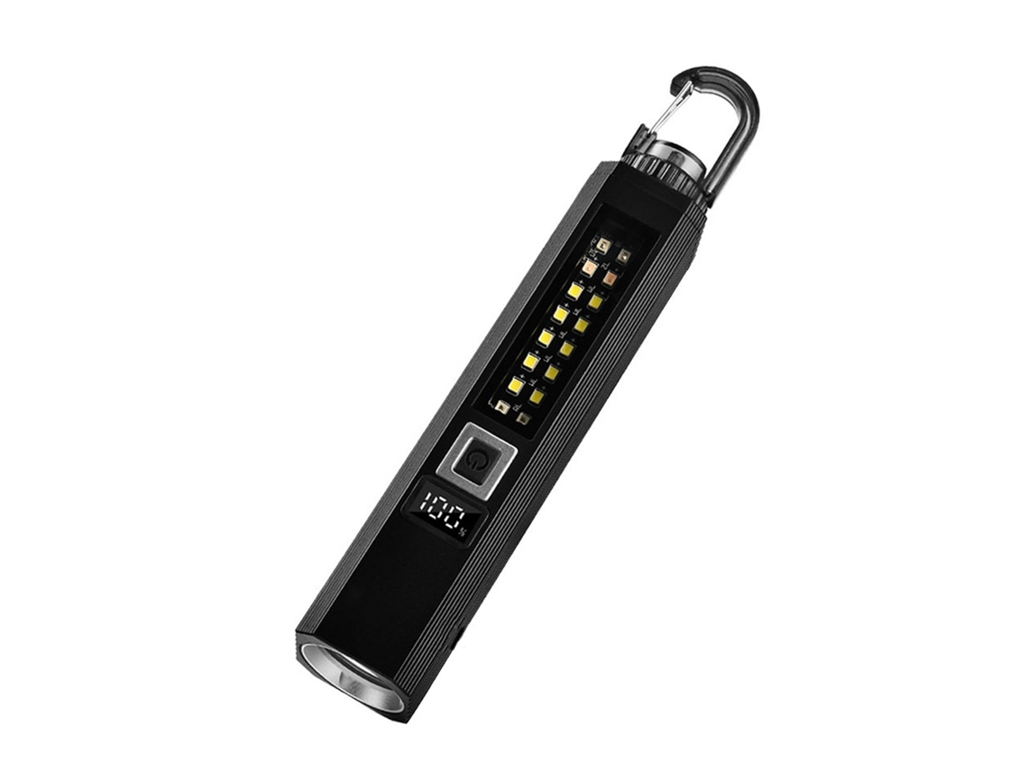 Elysve Lanterna Led, Cob, Usb Recarregável