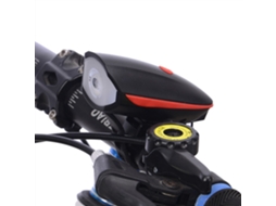Lanterna de Bicicleta USB com Buzina 250 Lúmens | S/MARCA