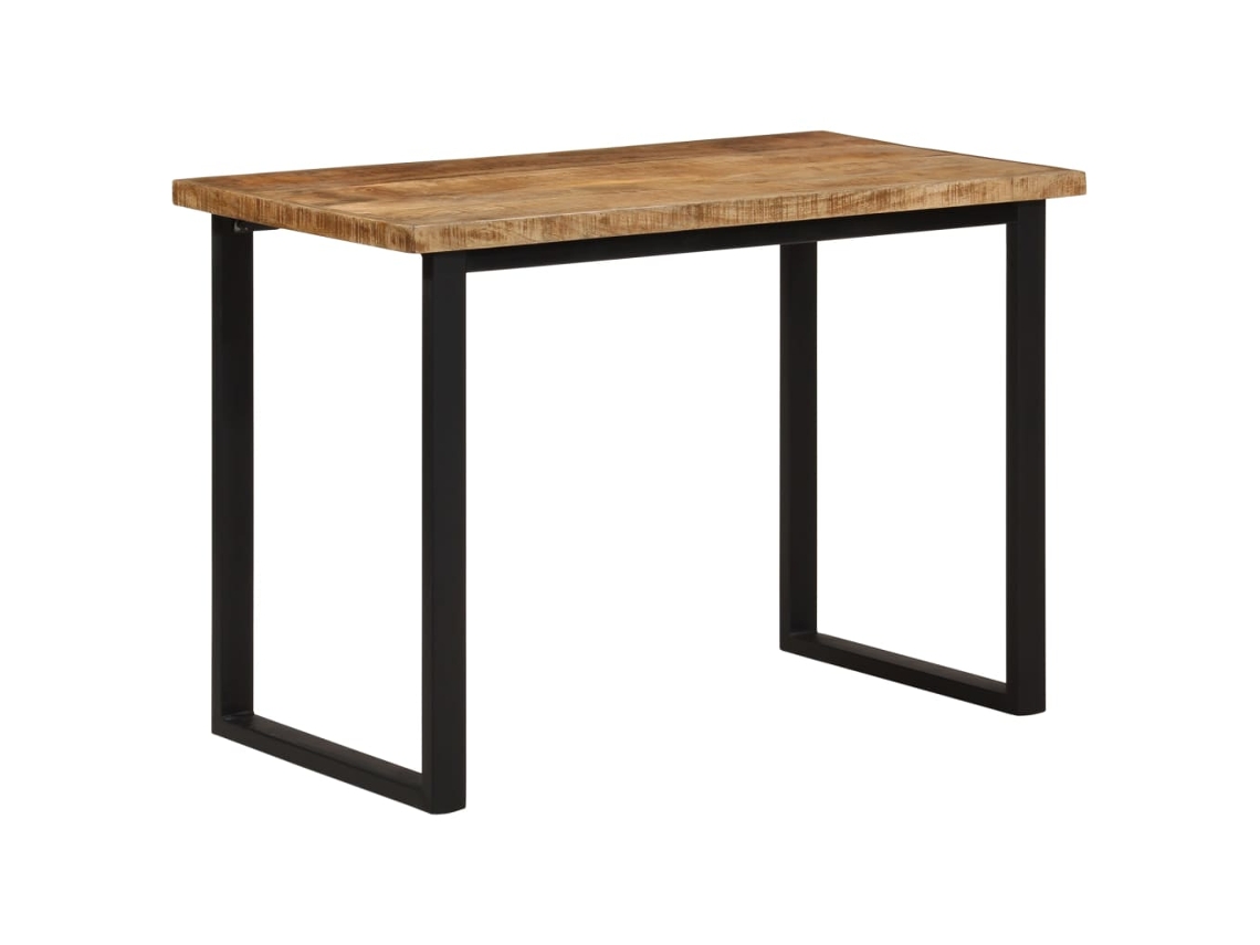 Vidaxl Mesa De Jantar 110x55x75 Cm Madeira De Mangueira Maciça