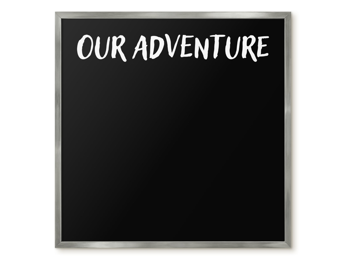 Magnetic Board Our Adventure For The Living Room Espelharte (50x50 Cm)