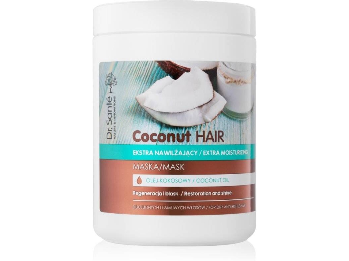 Máscara para o Cabelo DR SANT É Coconut Hydrating Mask Shine (1000ml)