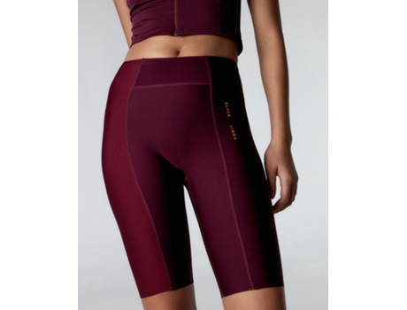 Calções Suporte De Mulher Black Limba Desportivos Pedalpower Superior Vermelho (xs)