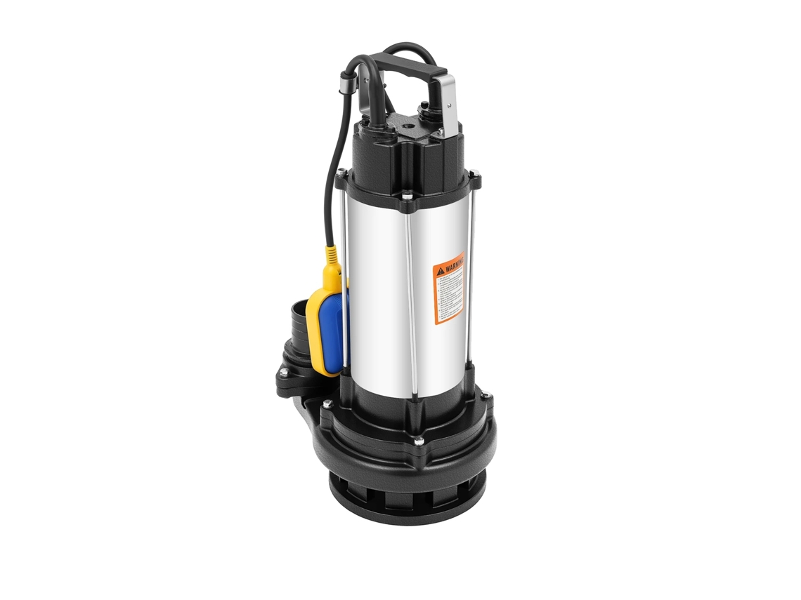 Bomba De Drenagem Submersível, Interruptor De Flutuação Automático, Aço Inoxidável Durável, 220v, Preto, Ue