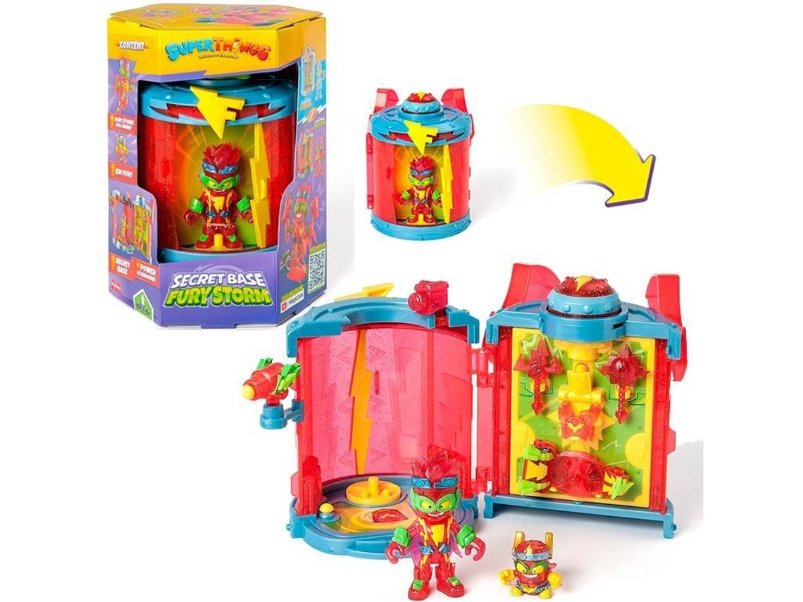 Boneco SUPERTHINGS - Secret Base Fury Storm (Idade Mínima Recomendada: anos)