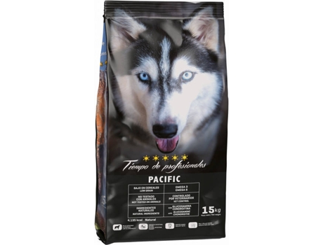 Ração para Cães TIEMPO DE PROFESIONALES Pacific (15 Kg - Seca - Todas as Idades - Sabor: Salmão )
