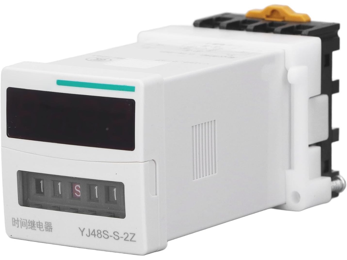 Controlador De Relé Retardo Programável Digital Dc12v