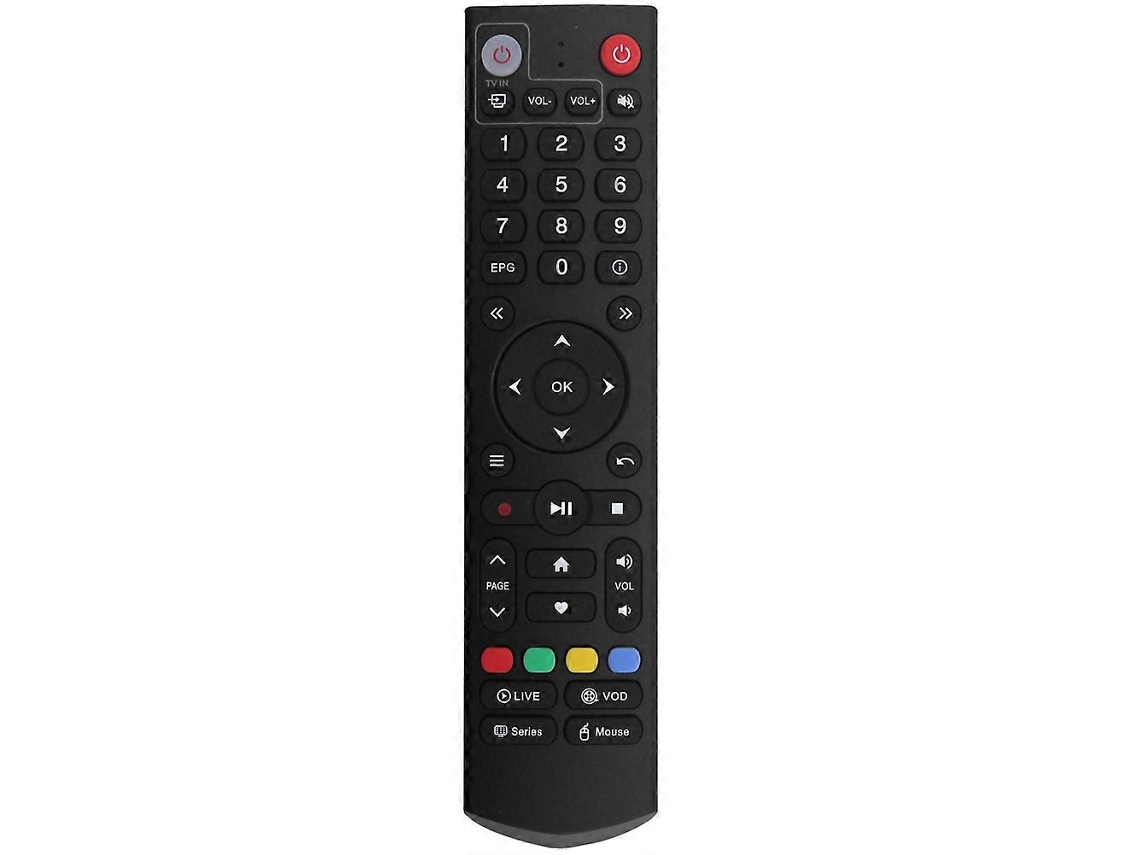 Controle Remoto De Substituição Para Xsarius Sniper V - Iptv Box - Linux Full Hd - H.265 Hdott265 Q1