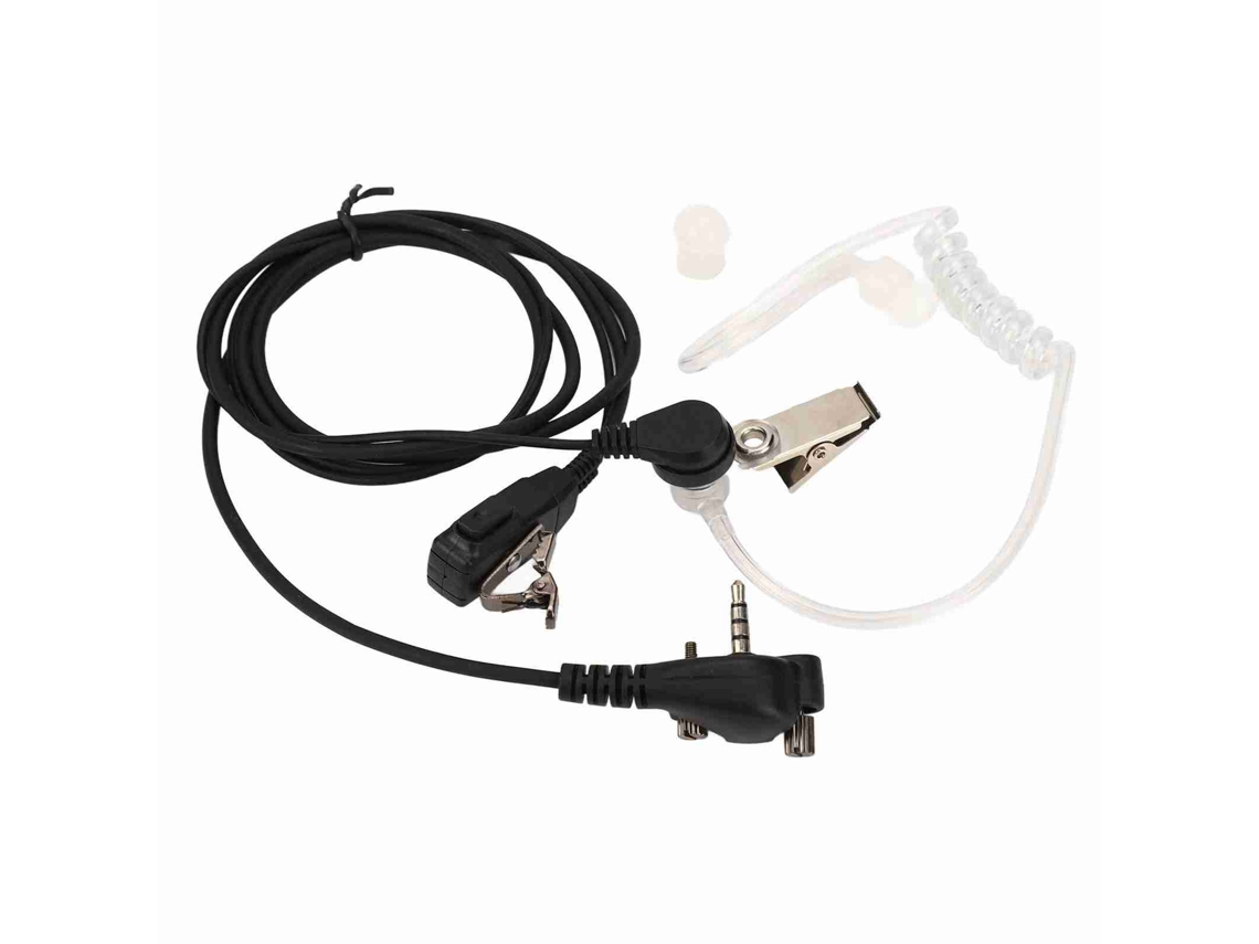 Fone De Ouvido De Tubo Acústico Transparente Redução De Radiação Portátil Para Rádio Motorola 1 Unidade