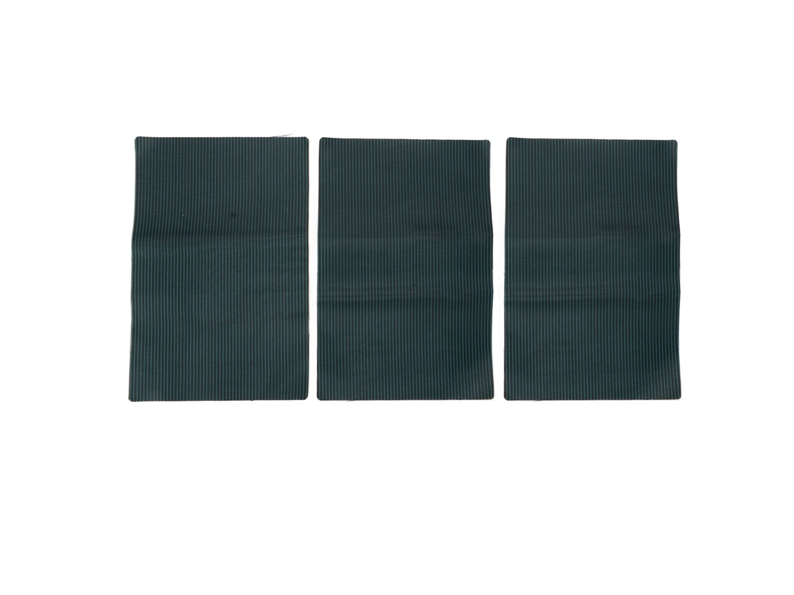 Kit de reparo de piscina autoadesivo em PP verde, 3 peças, 20 x 30 cm