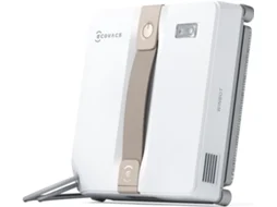 Robot Limpa Vidros Ecovacs Mini, Bicos Duplos Atomização Ultrassónica, Proteção 9 Estágios, Planeamento Inteligente Trajetórias, 3 Modos Limpeza, Bege