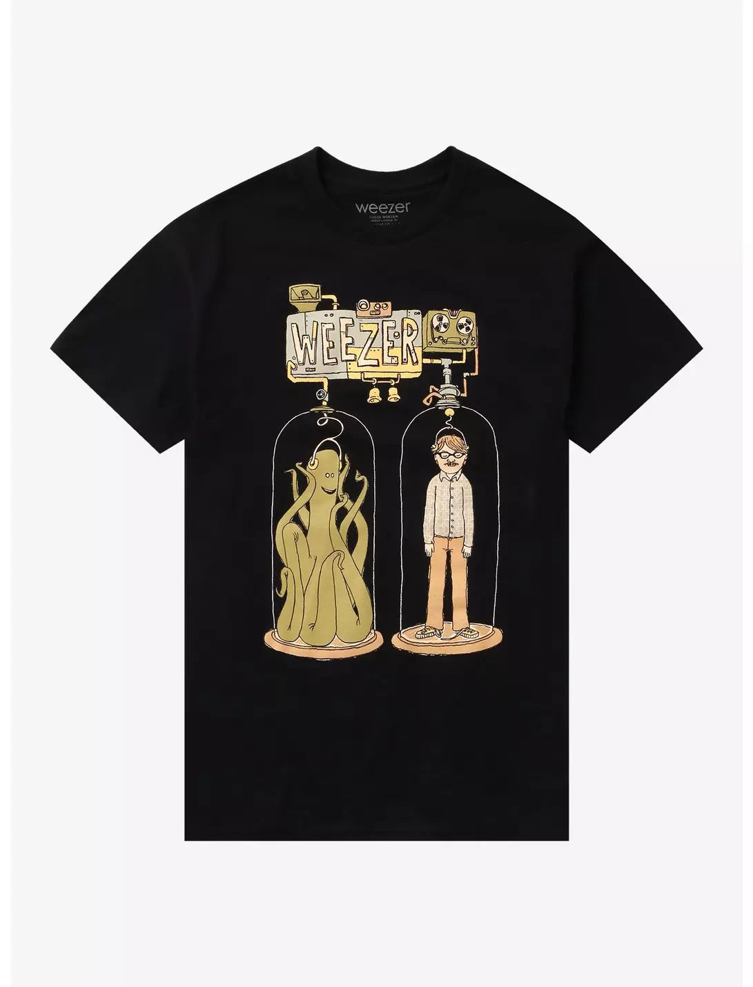 Weezer Alien Man T shirt Unisex Adults Size:xl ROCKINSTONE