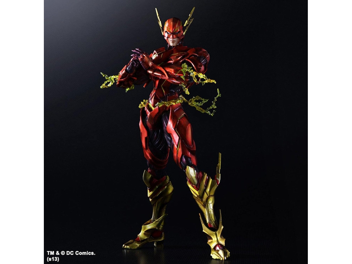 Play Arts The Flash Dc Super Hero Modelo 25 Cm Figura de Ação Brinquedos JEDBESETZT