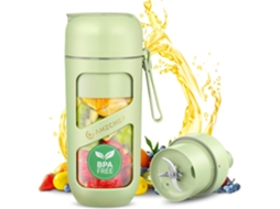 Lurelia Liquidificador Portátil Recarregável Usb, 380 Ml, Sem Bpa, Para Smoothies