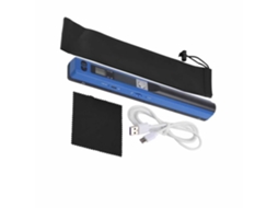 HURRISE Scanners Portáteis Scanner Portátil Scanner Portátil Usb Pen Scanner A4 Scan Jpg/Pdf Usb 2.0 Impressora de Computador Azul