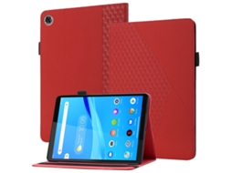 Capa De Couro Flip‑horizontal Halinuia Textura Losango, Ranhuras De Cartão E Suporte, Para Lenovo Tab M8 Hd 8505x