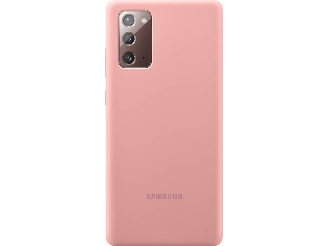 Capa SAMSUNG Galaxy Note 20 Silicone Rosa