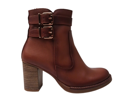 Botas GALIANA Couro Mulher (37 - Castanho)