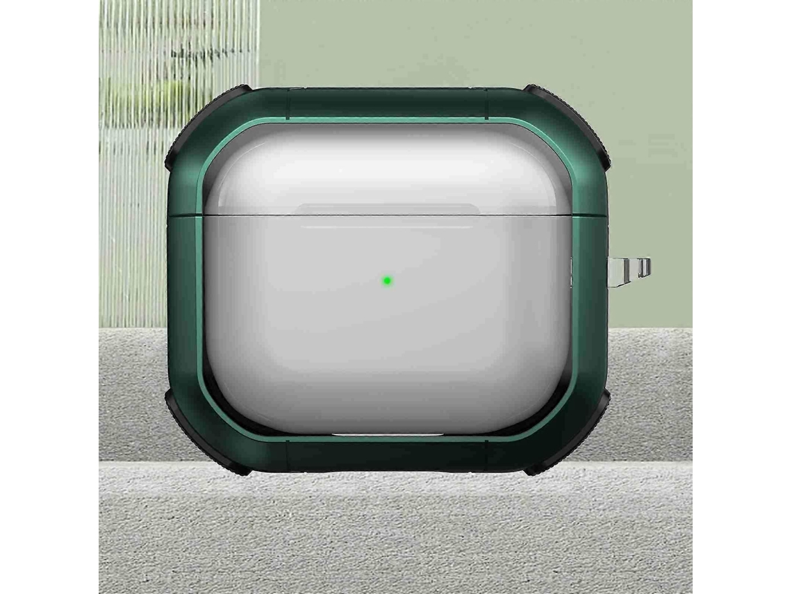Capa Protetora Transparente Thunder Armor Para Fones De Ouvido Sem Fio Airpods 3