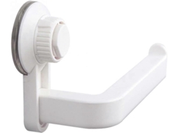 Porta Rolo de Papel Higiénico Autoadhesivo Sem Perfuração, Resistente À Água, Material Abs, para Banheiro e Cozinha