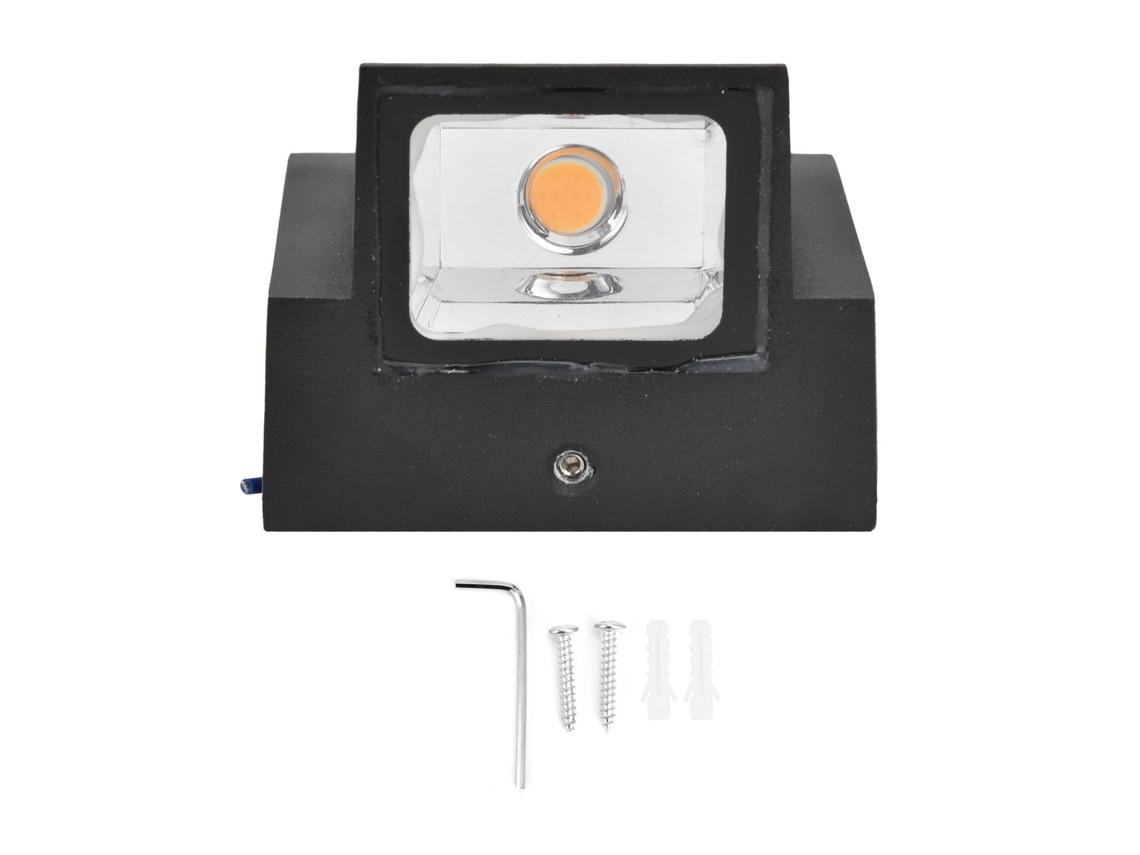 Luminária de Parede Externa 5w Cob com Fonte de Luz Quente CHABERLU