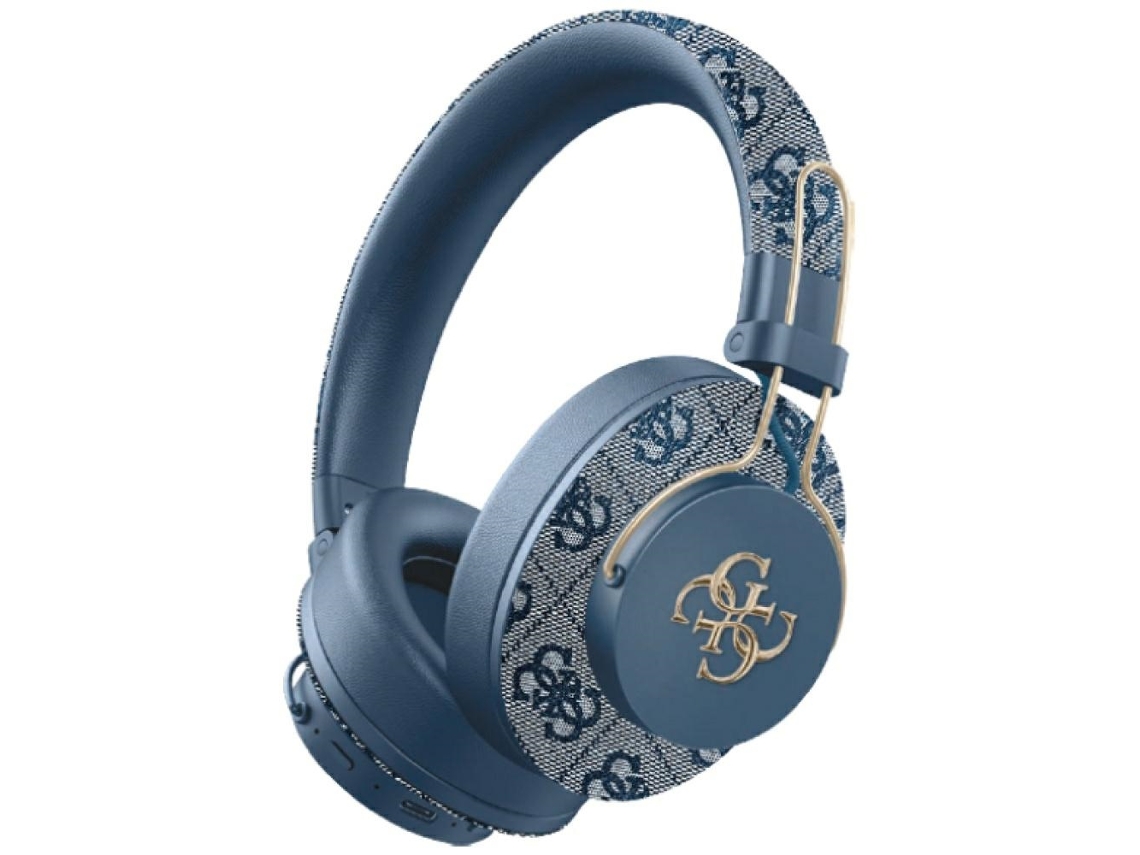 Guess Fones De Ouvido Sem Fio Para Smartphones Bluetooth Enc Metal 4g