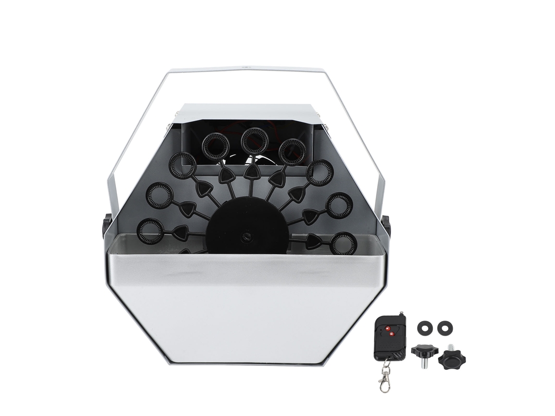 Máquina de Bolhas Automática 60W com Controle Remoto | S/MARCA