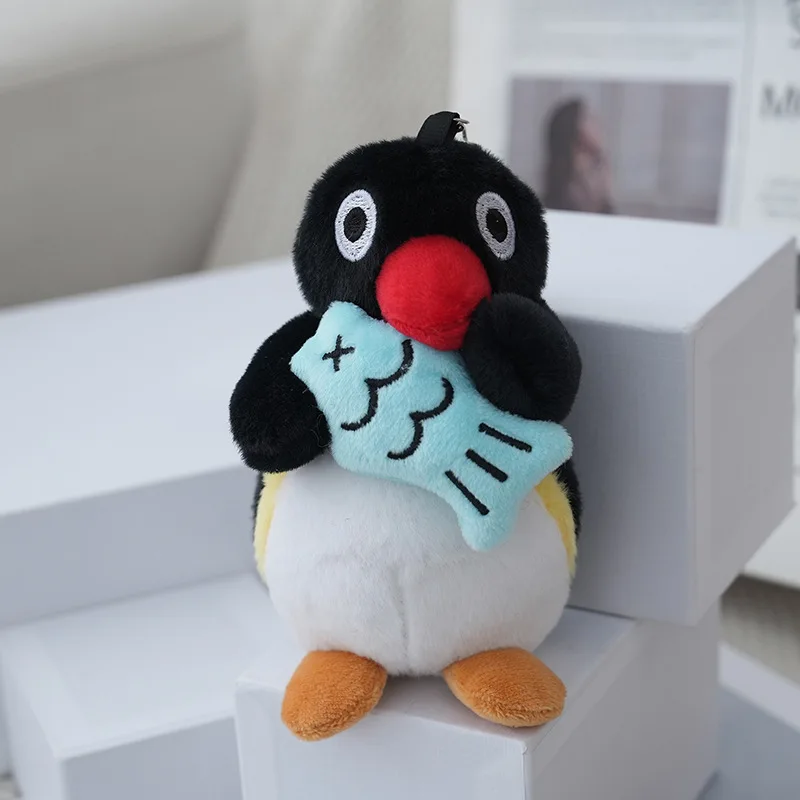 Chaveiro de Pelúcia de Pinguim Fofo e Peculiar MDUG (estilo 2)
