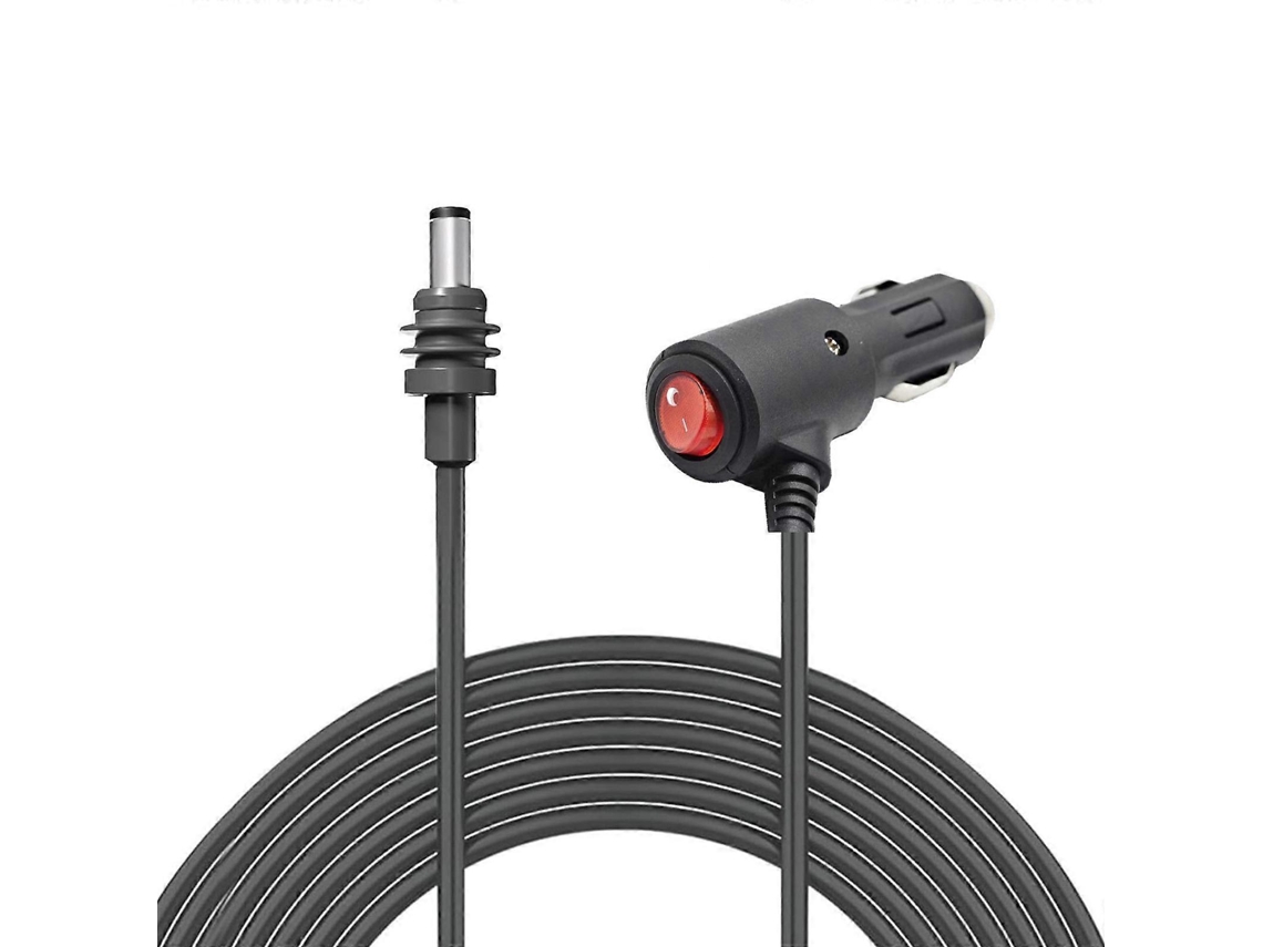 Cabo Para Antena Satélite Pequena, Ficha De Isqueiro Com Interruptor, 2 M