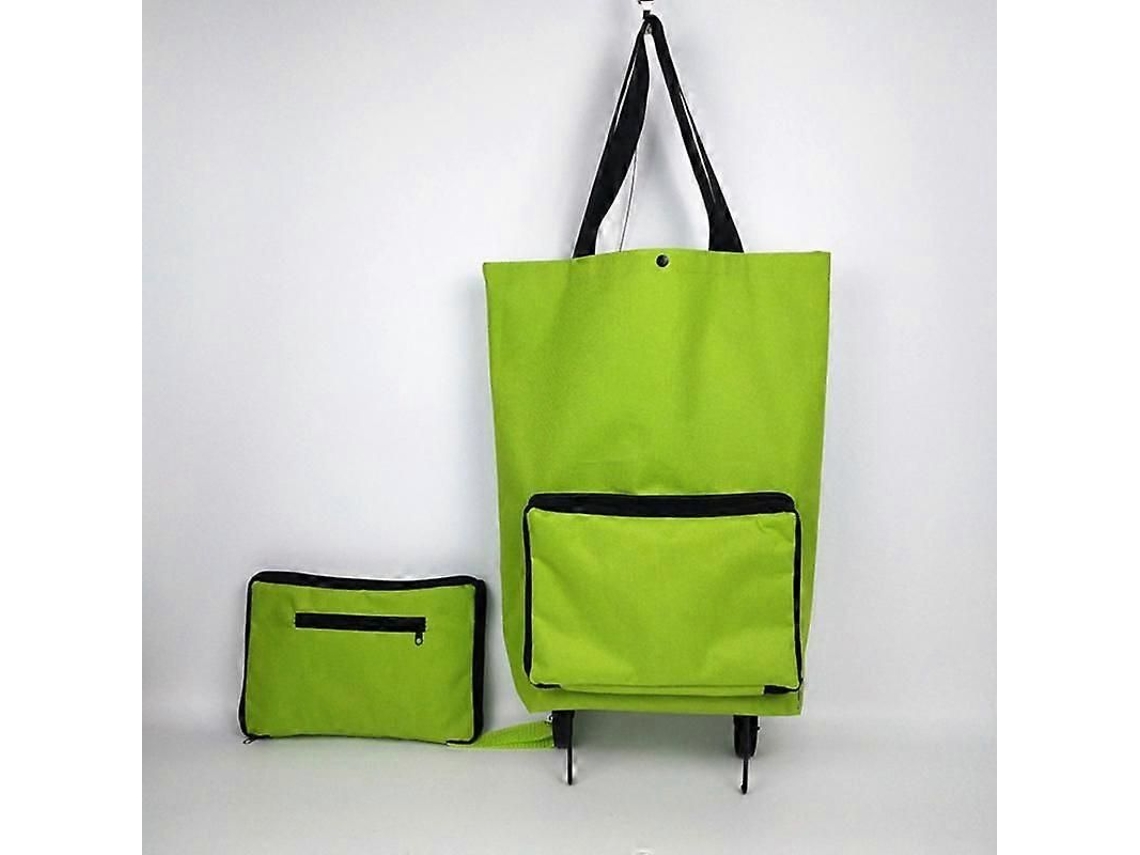 Sacolas de Compras Reutilizáveis ​​e Dobráveis, Tipo Carrinho, com Alta Capacidade de Armazenamento e Rodas. GOKOCO