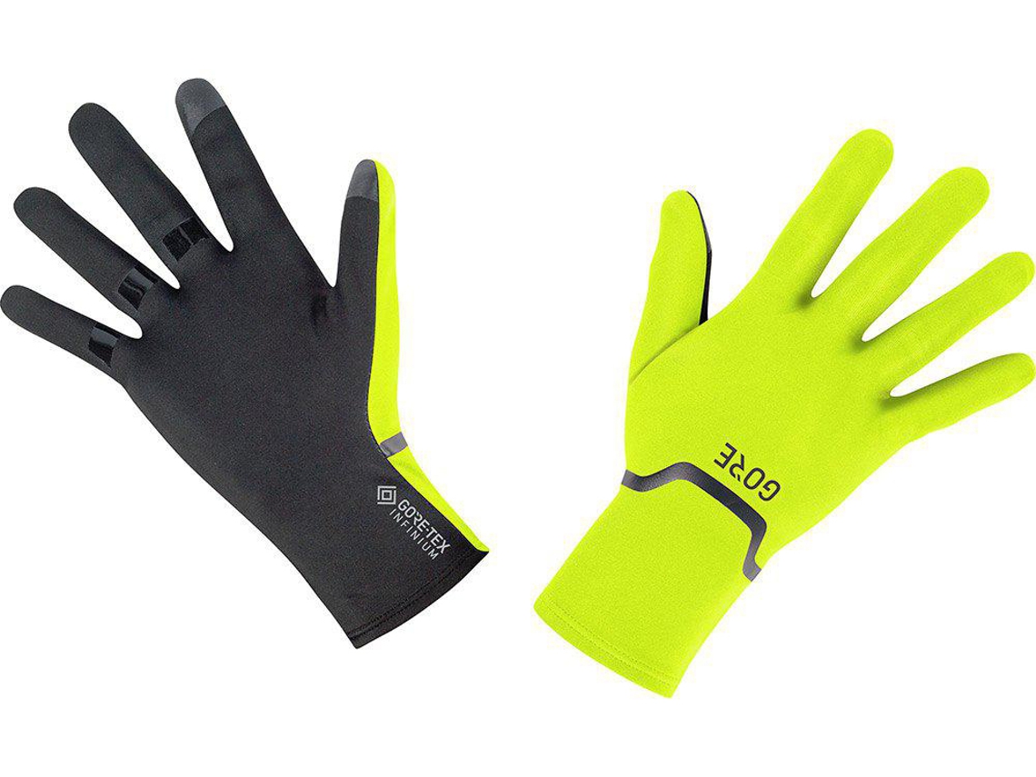 Luvas para Homem GORE WEAR Goretex Infinium Stretch Amarelo para Corrida (S)