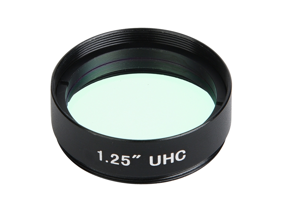 Filtro Uhc De 1,25 Polegadas 31,7mm Para Inhibir Contaminação Lumínica Em Telescópios Astronômicos E Lentes Oculares Monoculares