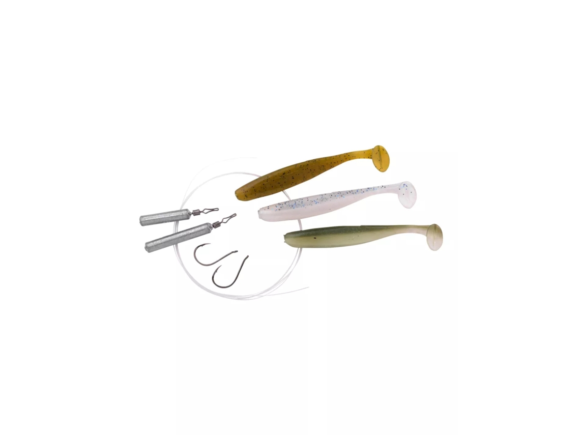Embalagem de 5 Kits de Isco Macio POWERCATCHER Dropsho