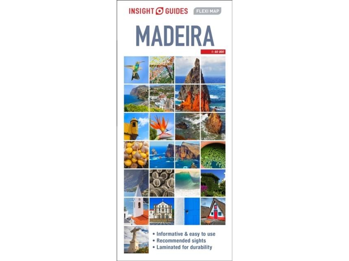 Livro Madeira Insight Flexi Map (Inglês)