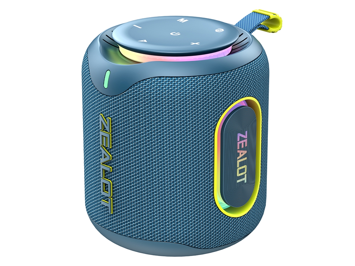 Caixa De Som Sem Fio De 30 W Com Iluminação Rgb