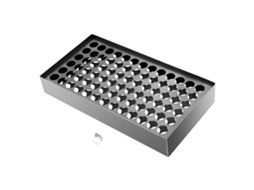 Suporte Para Garrafa De Tinta Pigmentada, Capacidade Para 78 Furos, Design Para Montagem Na Parede, Cinza Escuro